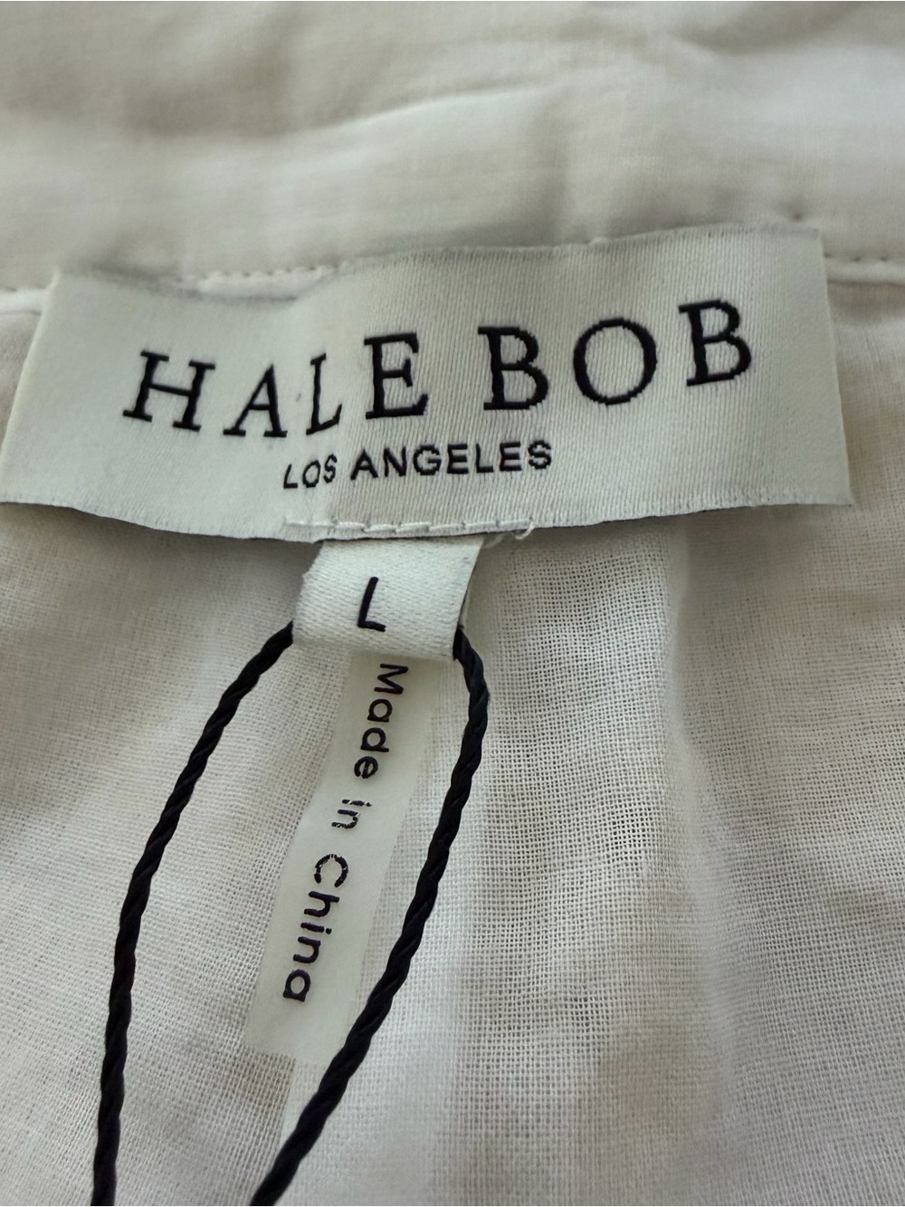 Hale Bob Ivory Floral Embroidered Belted Shorts Large NEW - Picture 7 of 7